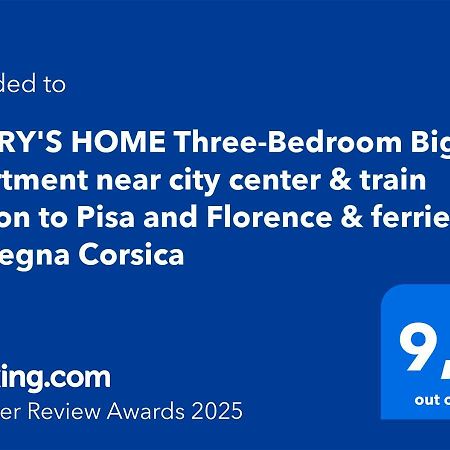 Gabry'S Home Three-Bedroom Big Apartment Near City Center & Train Station To Pisa And Florence & Ferries To Sardegna Corsica Livorno Zewnętrze zdjęcie